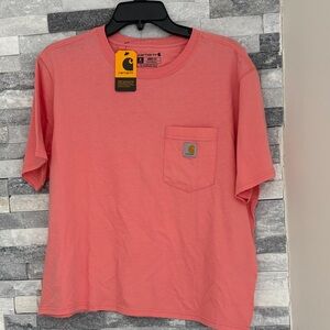 New!! Carhartt women's short sleeve pocket T-Shirt